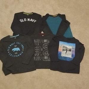 Boys Old Navy Long Sleeve Tshirt Bundle